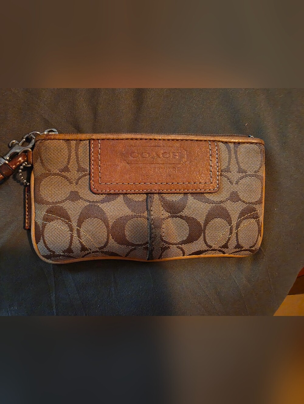 Coach  Vintage Small Wristlet